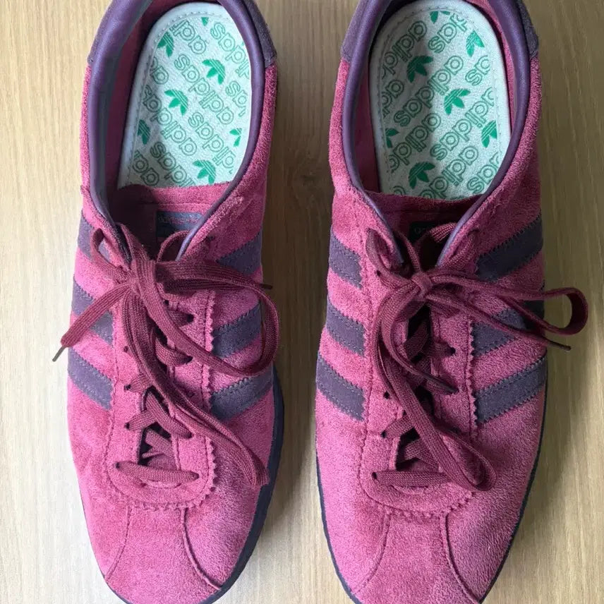 [BUNJANG] Adidas Tobacco Burgundy 285 / 아디다스 토바코 버건디 285