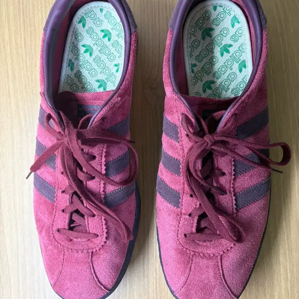 [BUNJANG] Adidas Tobacco Burgundy 285 / 아디다스 토바코 버건디 285