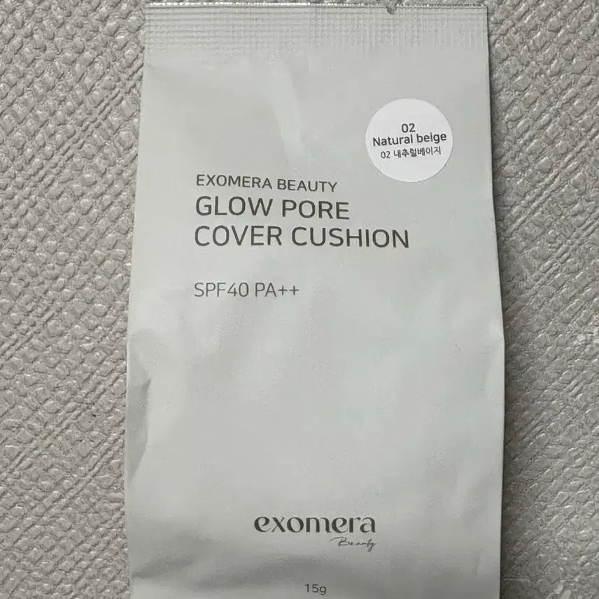 [BUNJANG] EXOMERA Cushion Refill Natural Beige (02) / 엑소메라 쿠션 리필 02호 네추럴 베이지(새상품)