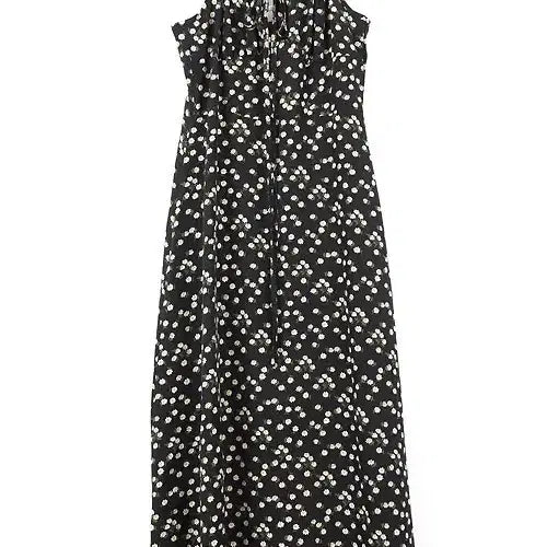 [BUNJANG] Vacation Spaghetti Strap Maxi Dress / L167 휴양지 끈나시 롱원피스