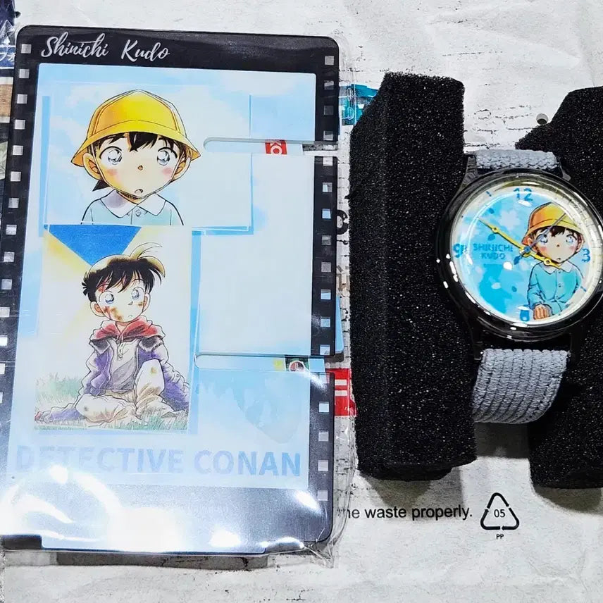 [BUNJANG] Detective Conan Fragment Wristwatch Seul Nam Do-il Childhood Version Sealed / 명탐정코난 프래그먼트 손목시계 시크릿 남도일 어린 시절 미개봉