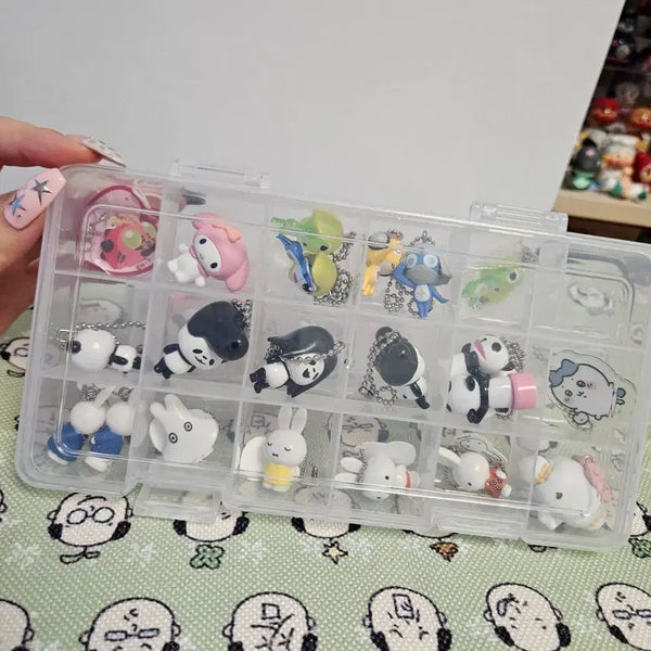 [BUNJANG] Miffy Keroro Character Keychain Bundle Set / 급처 일괄 미피 케로로 키링