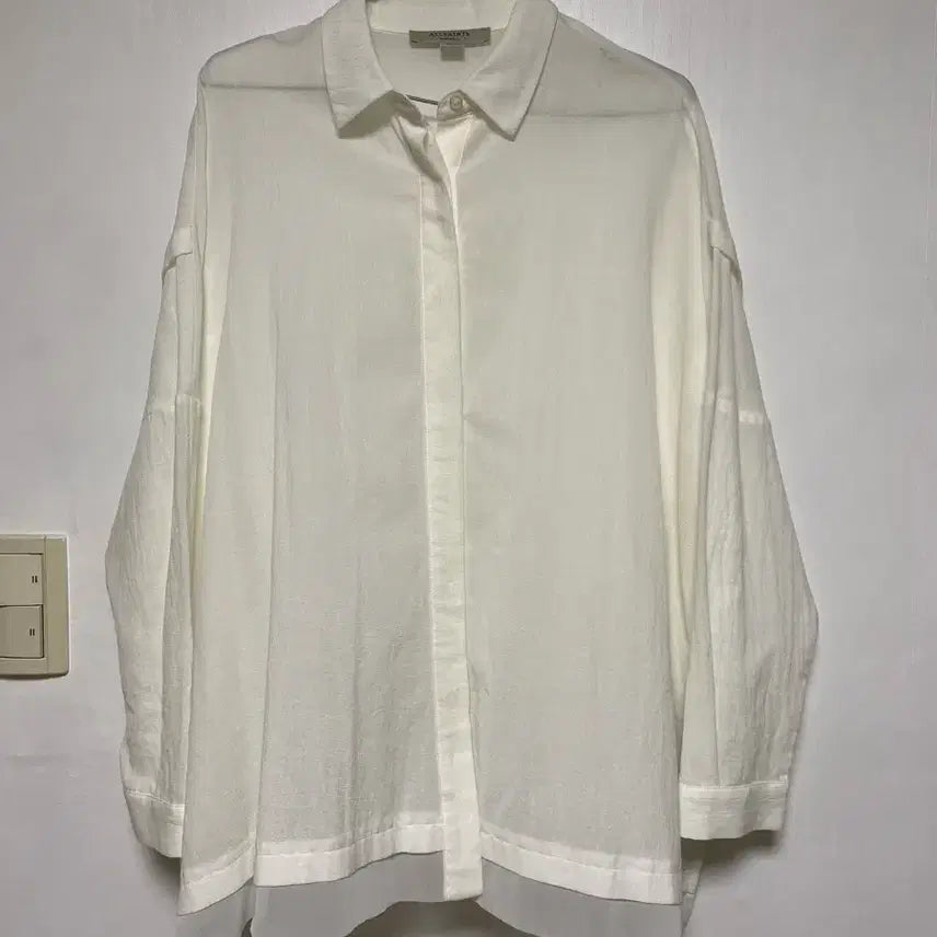 [BUNJANG] AllSaints Katia Shirt Ivory XS / [SAINTS] 여성용 올세인츠 KATIA 셔츠 XS사이즈