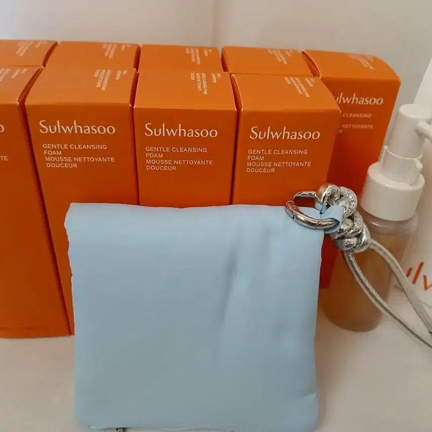 [BUNJANG] Sulwhasoo Mini Wallet & Gentle Cleansing Foam Set / 설화수 미니월렛+설화수 순행클렌징폼