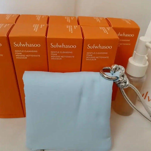 [BUNJANG] Sulwhasoo Mini Wallet & Gentle Cleansing Foam Set / 설화수 미니월렛+설화수 순행클렌징폼