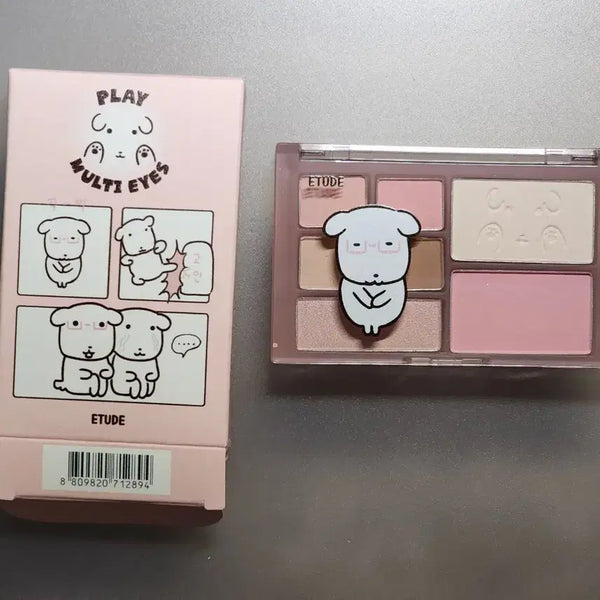 [BUNJANG] Etude GanaDi Play Multi Eyes 01 Puppy Bear Chip Kit / 에뛰드 가나디 플레이멀티아이즈 뽀용듀배치트키 판매