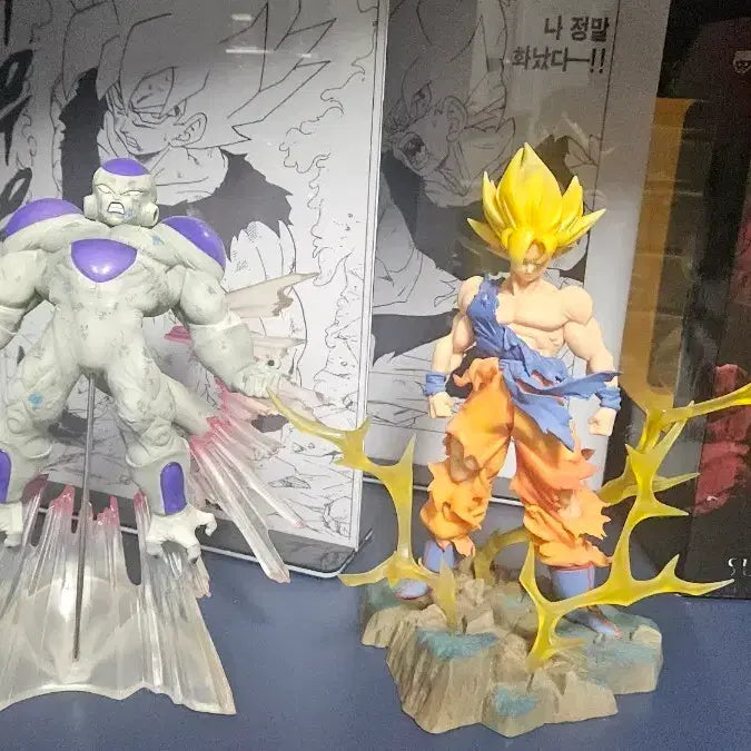[BUNJANG] Dragon Ball Son Goku & Frieza Figure Set / 드래곤볼 피규어 손오공 프리저