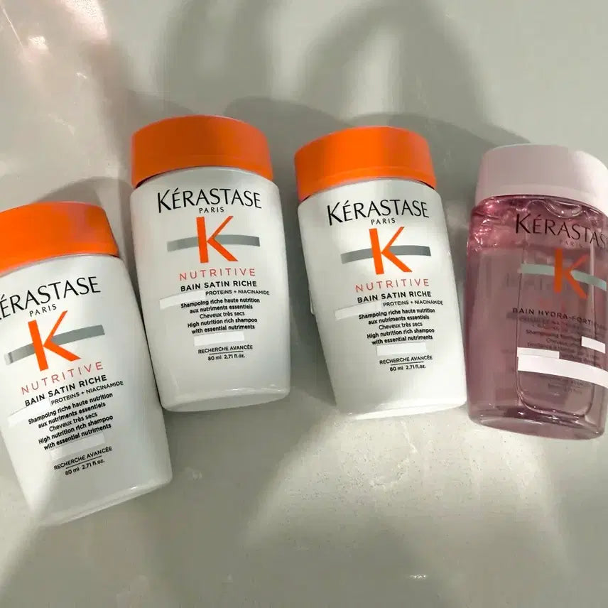 [BUNJANG] Kerastase Nutritive Genesis Shampoo Bundle Set (3 Nutritive, 1 Hydra Forté) / 케라스타즈 뉴트리티브 제네시스 샴푸 4개 일괄