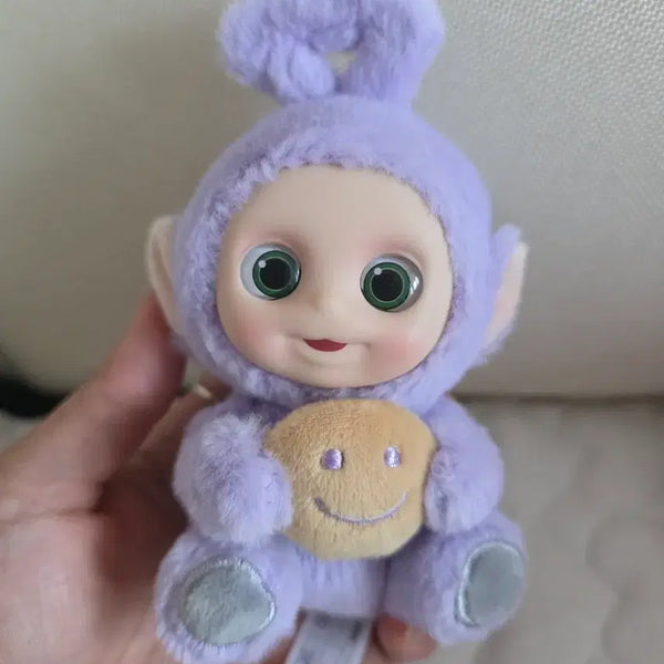 [BUNJANG] Teletubbies Po Purple Cookie Keychain / 텔레토비 보라돌이 연보라쿠키 키링