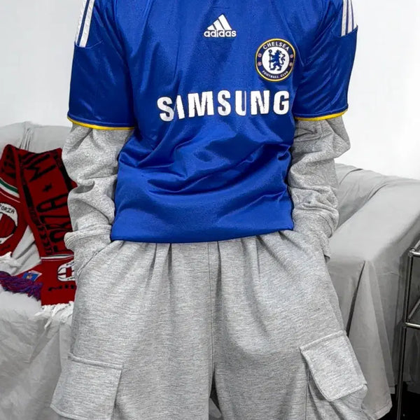 [BUNJANG] Adidas 08-09 Chelsea Samsung Home Jersey M / 아디다스 08-9 첼시 삼성 홈 유니폼 M