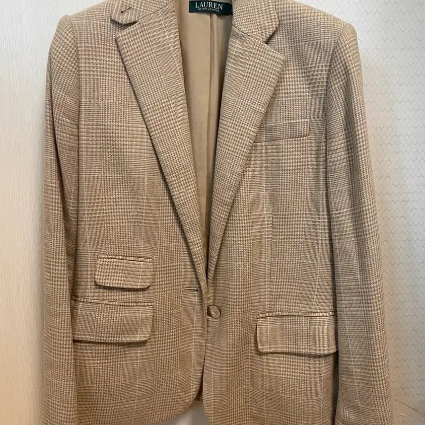 [BUNJANG] Ralph Lauren Women's Linen Check Setup Set (Size XS) / 랄프로렌 여성 린넨 셋업 00사이즈 xs