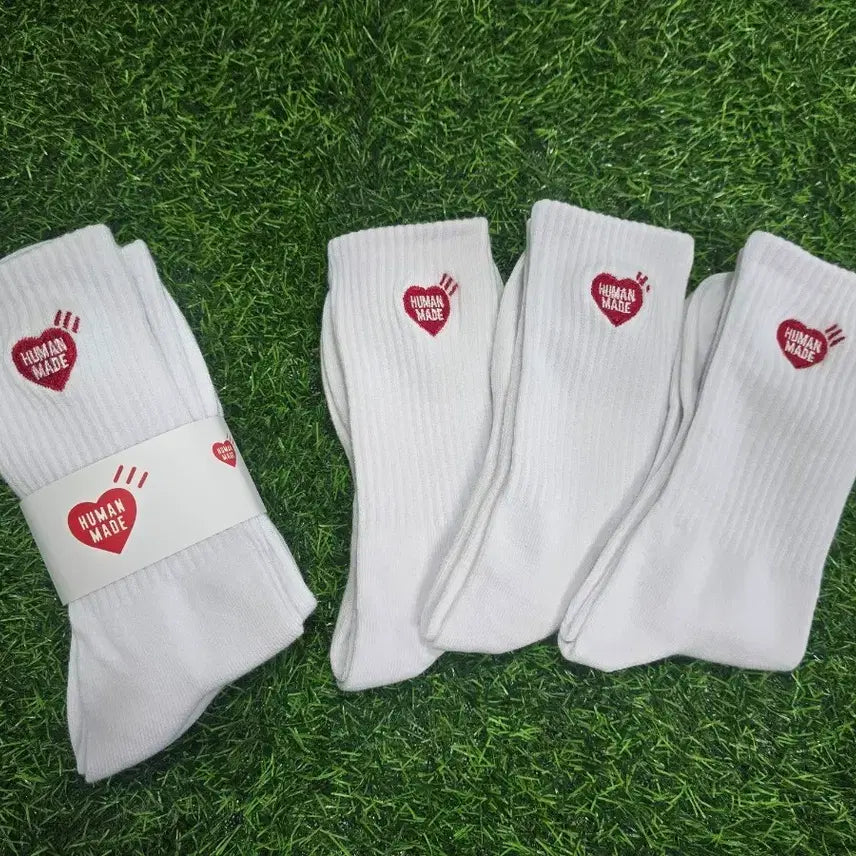 [BUNJANG] Human Made Logo Socks / 휴먼메이드 양말