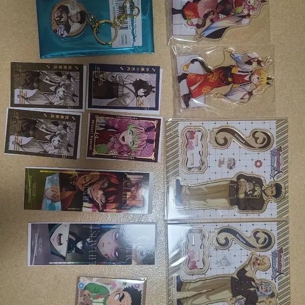 [BUNJANG] Demon Slayer Acrylic Stand, Keychain, and Photocard Set / 귀멸의 칼날 굿즈