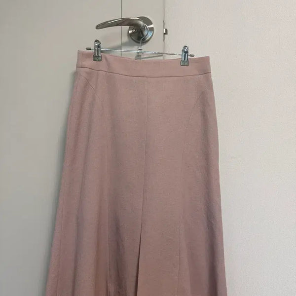[BUNJANG] Kenneth Lady Nude Pink Flare Skirt / 케네스레이디 누드핑크 플레어 스커트