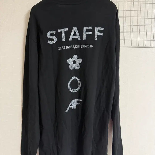 [BUNJANG] Altered Future x Memory Space x Sebo Popup Staff T-Shirt Size 2 / 얼터드퓨처x메모리스페이스x서보 팝업 스태프 티셔츠 2사이즈