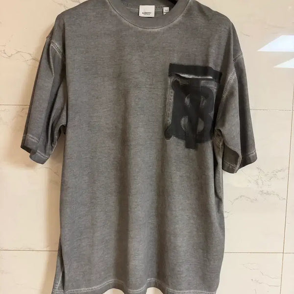 [BUNJANG] Burberry Monogram Motif Short Sleeve T-Shirt / 버버리 모노그램 모티프 반팔