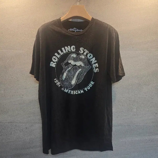 [BUNJANG] Rolling Stones 1981 American Tour T-Shirt / 롤링스톤즈 1981. 아메리칸 투어 반팔티.