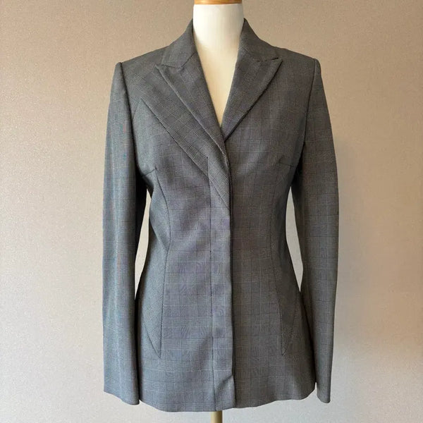 [BUNJANG] Versace Jeans Couture Check Jacket Size 42 / [정품] Versace 베르사체 진 꾸띄르 체크 자켓 42사이즈