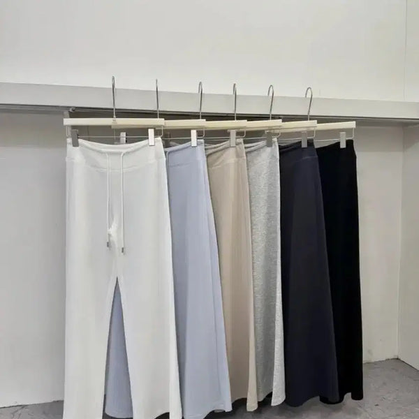 [BUNJANG] Cool & Chewy National Pants Wide Straight Fit - 101cm Length / 냉장고 쫀득 국민팬츠(아담 숏 총장101)