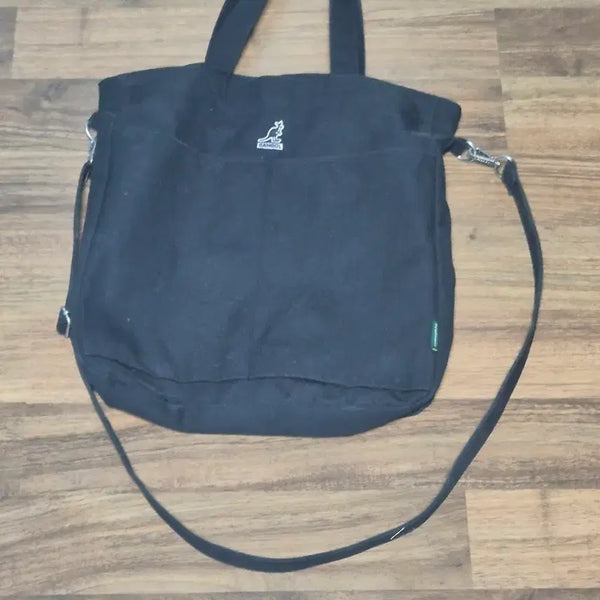 [BUNJANG] Kangol Tote Bag Black / 캉골 토트백 블랙