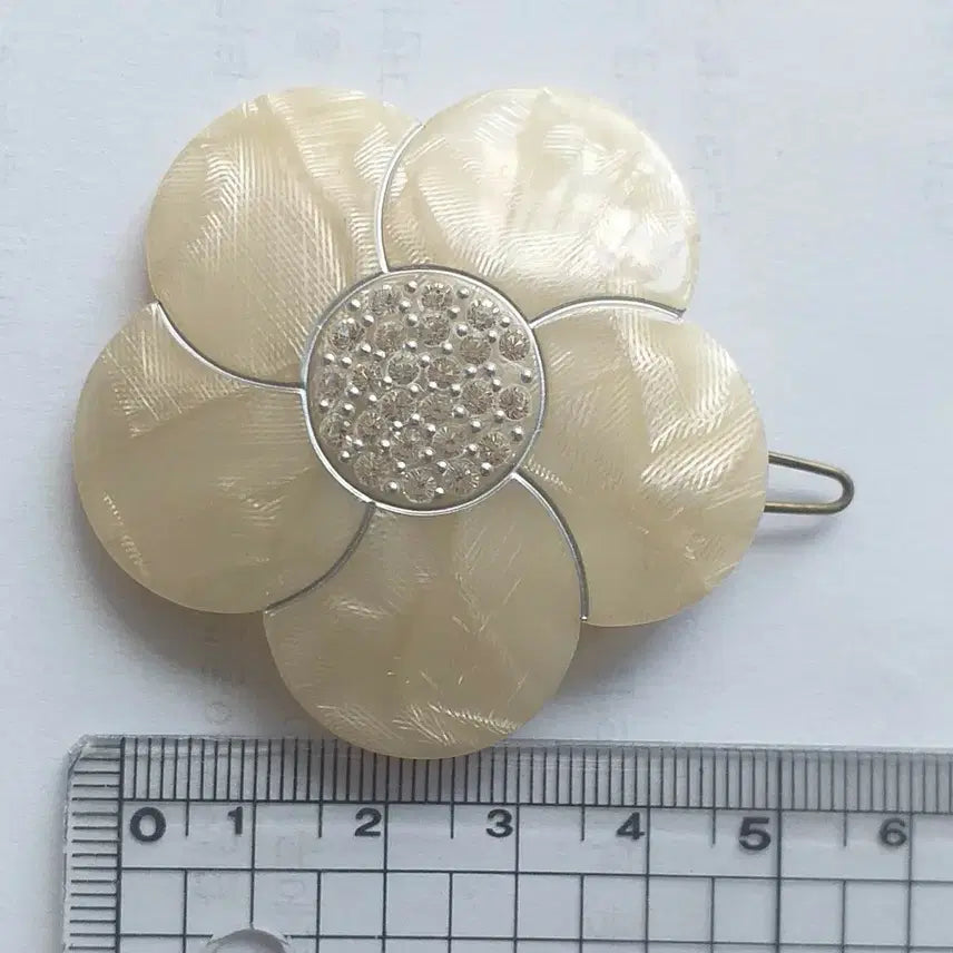 [BUNJANG] French Olivier Flower Hairpin / 프랑스 올리비에 플라워 헤어핀
