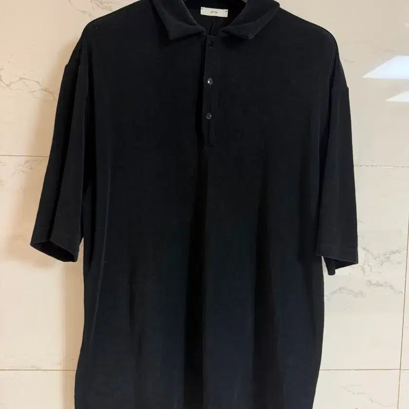 [BUNJANG] Aton Polo Collar Knit 105 / Aton 폴로 카라넥 니트