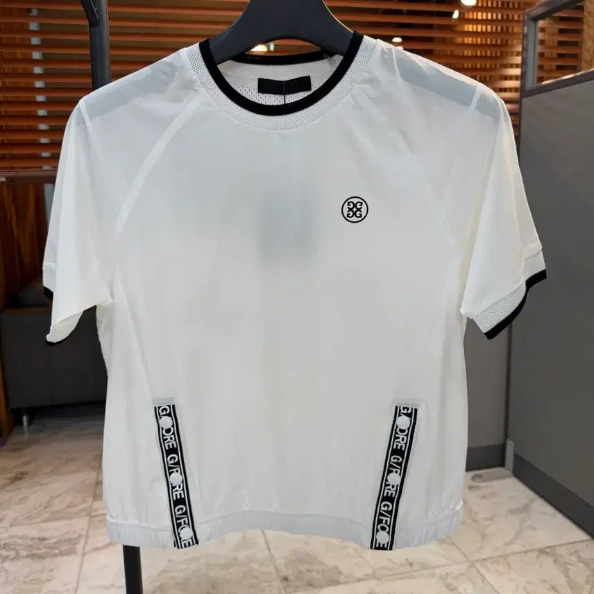 [BUNJANG] Women's Golf Short Sleeve T-Shirt / 여성 골프 반팔 티셔츠 화이트 M/L