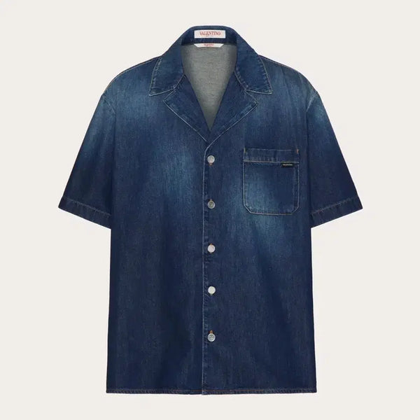 [BUNJANG] Valentino Chambray Shirt / 발렌티노 샴브레이 셔츠