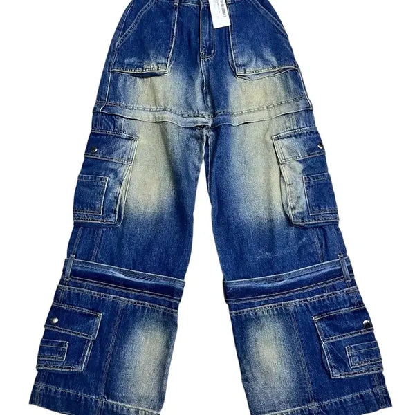 [BUNJANG] 3CE Style Nanda Multi Cargo Pants / 3ce 스타일난다 멀티 카고 팬츠