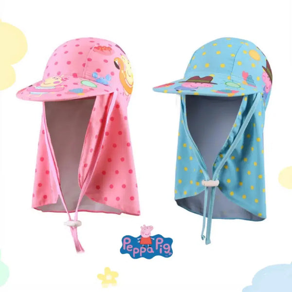 [BUNJANG] Peppa Pig Sealed Sun Cap Swim Hat / 미개봉)페파피그 썬캡 수영 모자