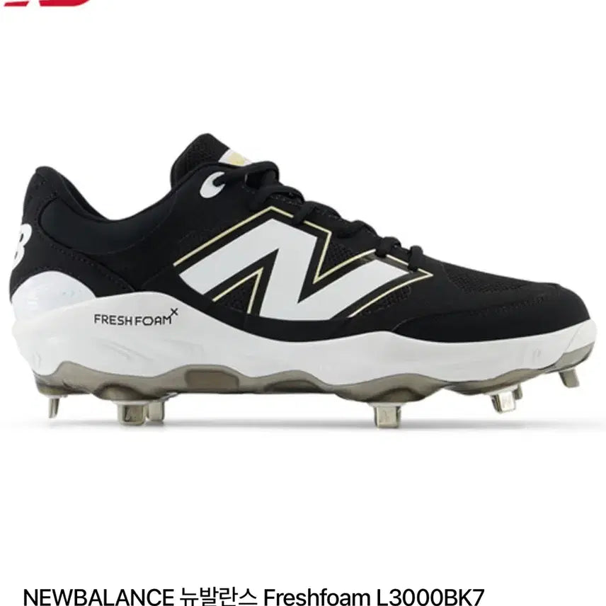 [BUNJANG] New Balance L3000BK7 Spiked Baseball Cleats - 285 / 뉴발란스 L3000BK7 징스파이크 285