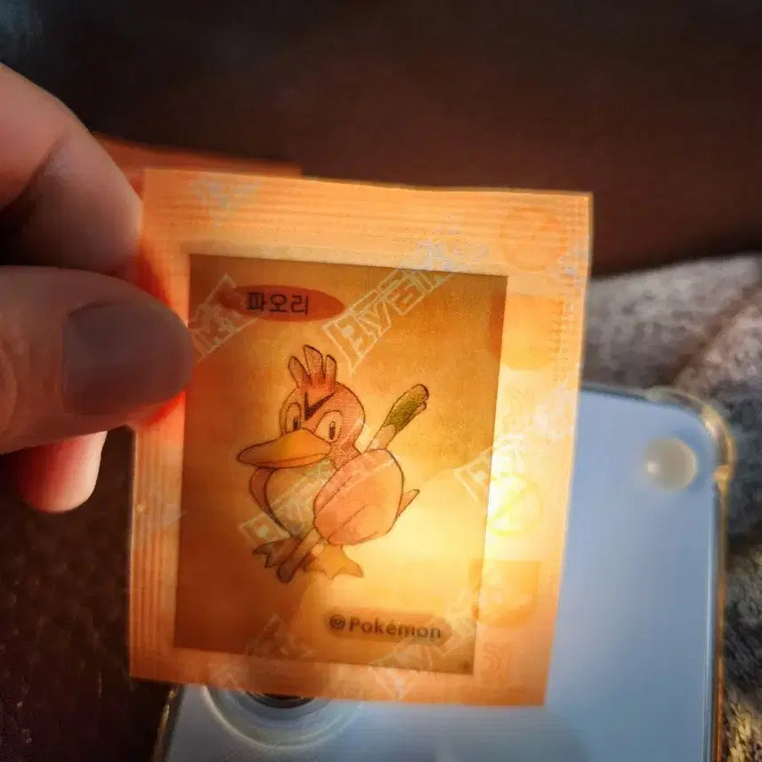 [BUNJANG] Pokemon Farfetch'd Sticker 30th Anniversary Sealed / 포켓몬 파오리 띠부실. 30주년. 미개봉