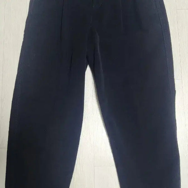 [BUNJANG] Zegna 22FW Pleated Moleskin Pants Black / 제냐 22fw 플리츠 몰스킨 팬츠 블랙 33
