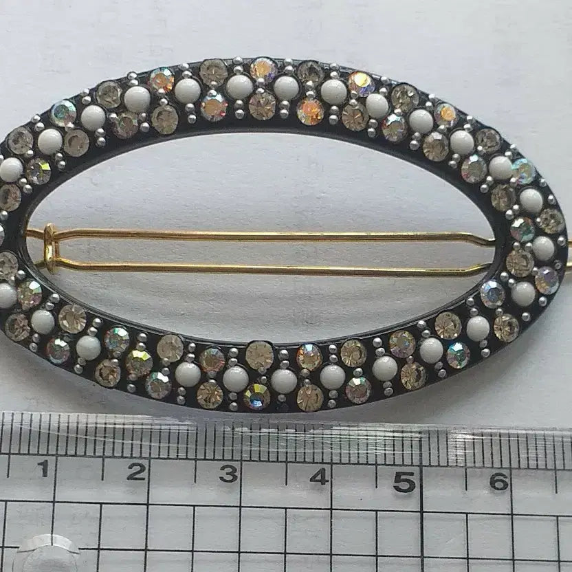 [BUNJANG] Jean-Paul Clarysse Oval Hairpin / 프랑스 장폴 클라리쎄 타원 헤어핀