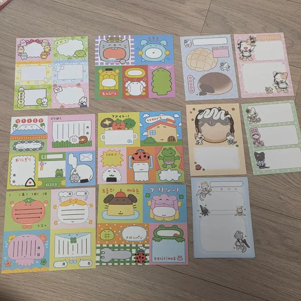 [BUNJANG] Arsen, Sopzzi, Jjamine Memo Pad Papers Bundle / 아르센, 솝찌, 째미네 떡메 소분