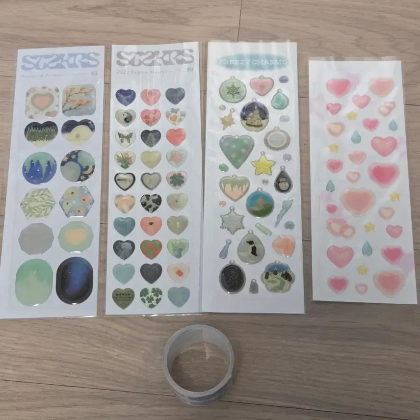 [BUNJANG] Stickers Coral Tree Epoxy Stickers Kiss Cut 1m / 스티커스, 코랄트리 에폭시 스티커 , 스티커스 키스컷 1m