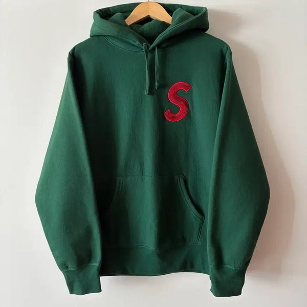 [BUNJANG] Supreme S Logo Sweat Hoodie / 2887 슈프림 s로고 스웻 후드 티