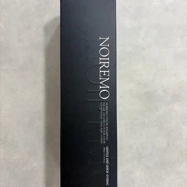 [BUNJANG] Noiremo Color Shampoo Black (200ml) / 누아레모 염색 샴푸