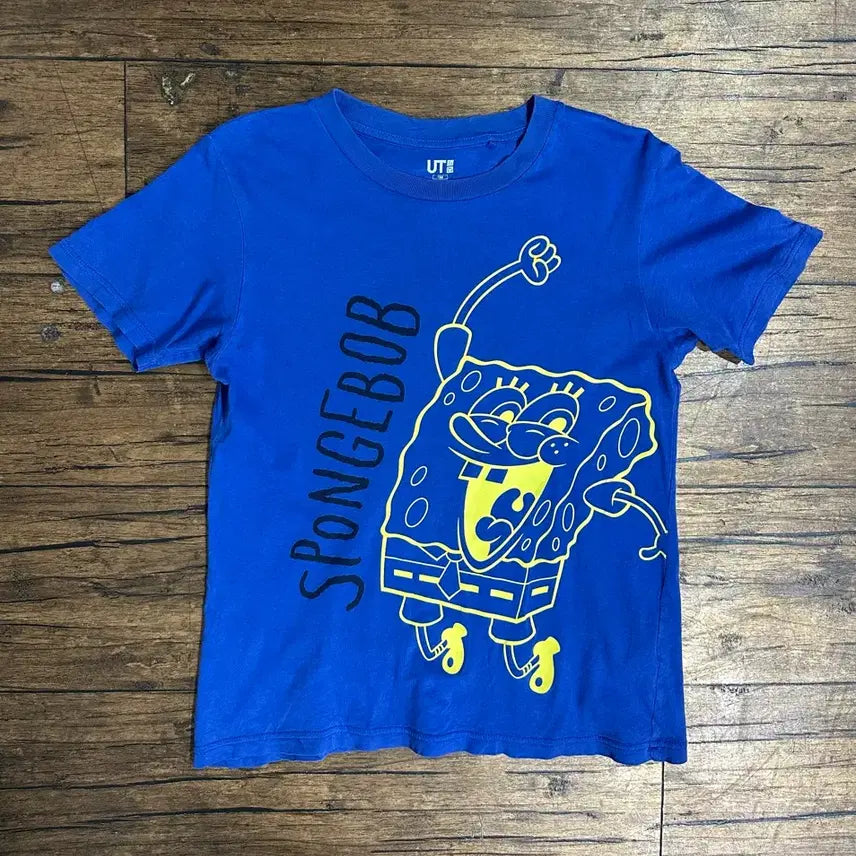 [BUNJANG] Uniqlo UT SpongeBob T-Shirt (2016) / 2016년 유니클로 UT(UNIQLO UT) 스폰지밥  S