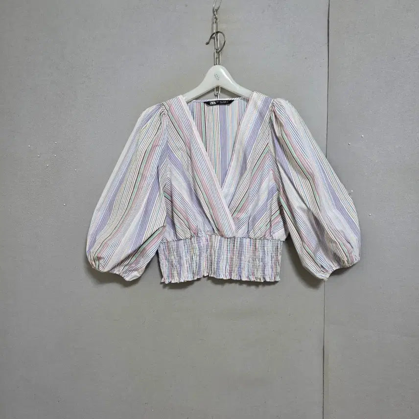 [BUNJANG] Zara Waistband Blouse / 자라 허리밴드 블라우스 n6682
