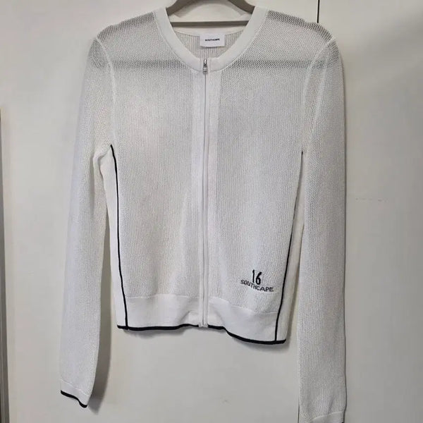 [BUNJANG] South Cape 25SS Mesh Cardigan White / 사우스케이프 매쉬 가디건 S (25SS)
