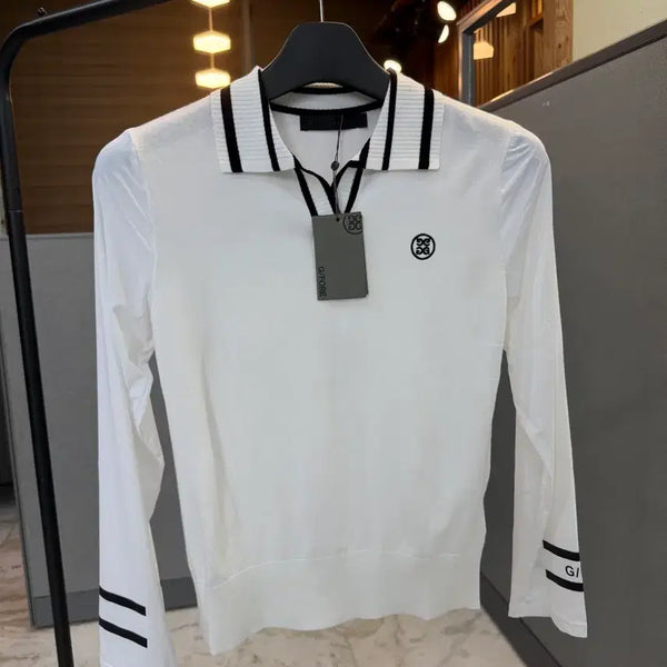 [BUNJANG] Women's Golf Knit Long Sleeve Top / 여성 골프 니트 긴팔티