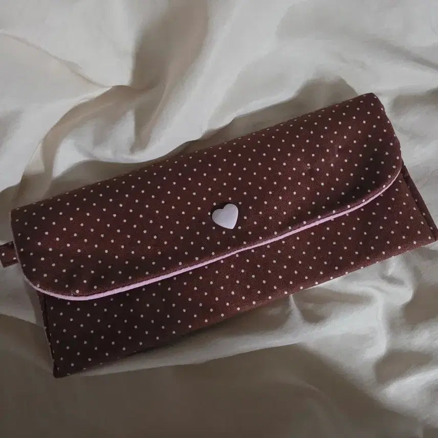 [BUNJANG] Yunyoon Strawberry Chocolate Washi Tape Pouch for Diary Decor / 윤윤님 딸기 초코 마테 파우치 다꾸