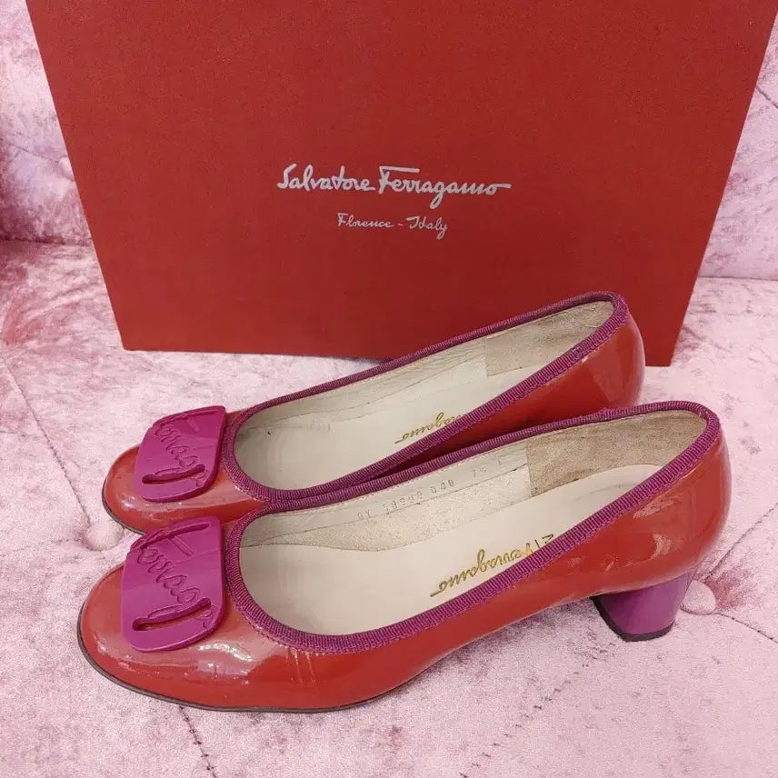 [BUNJANG] Ferragamo Middle Heels / 정품- 페라가모 미들 구두