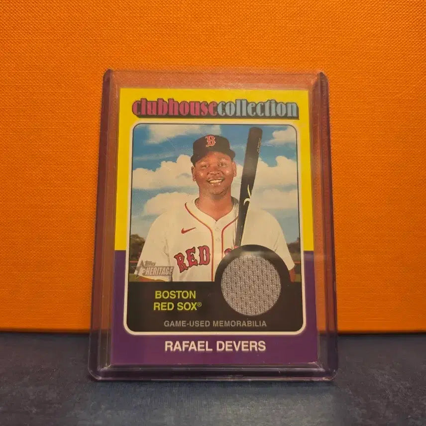 [BUNJANG] MLB Game-Worn Relic Cards (Devers/Arenado) - 2 Cards / [2장] MLB 실착 렐릭 (데버스/아레나도)