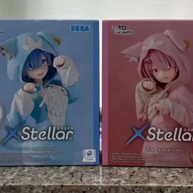 [BUNJANG] SEGA Re:ZERO Rem & Ram 2-Figure Set / SEGA Re: 제로 스텔라 렘 람 피규어 2종세트