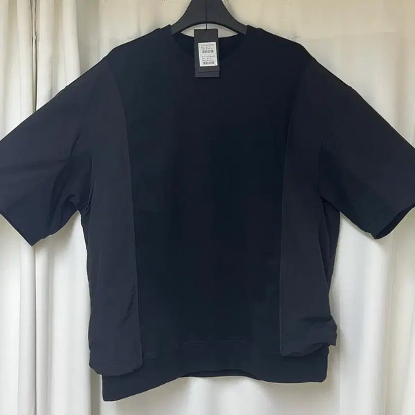 [BUNJANG] Songzio Oversized Short Sleeve T-Shirt Black Size 52 / 송지오 반팔 52