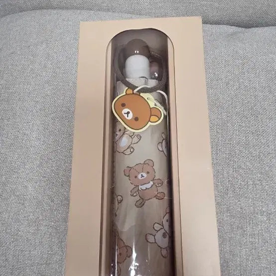 [BUNJANG] Rilakkuma Character 3-Section Automatic Umbrella / 리락쿠마 캐릭터 3단자동 양우산