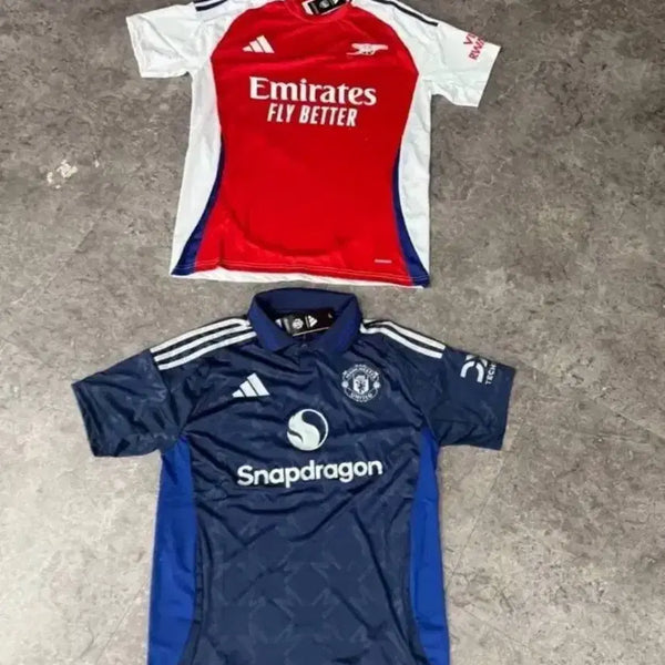 [BUNJANG] Manchester United 24/25 Away & Arsenal 24/25 Home Football Jerseys / 맨유어웨이 24/25,아스날24/25 홈 축구유니폼
