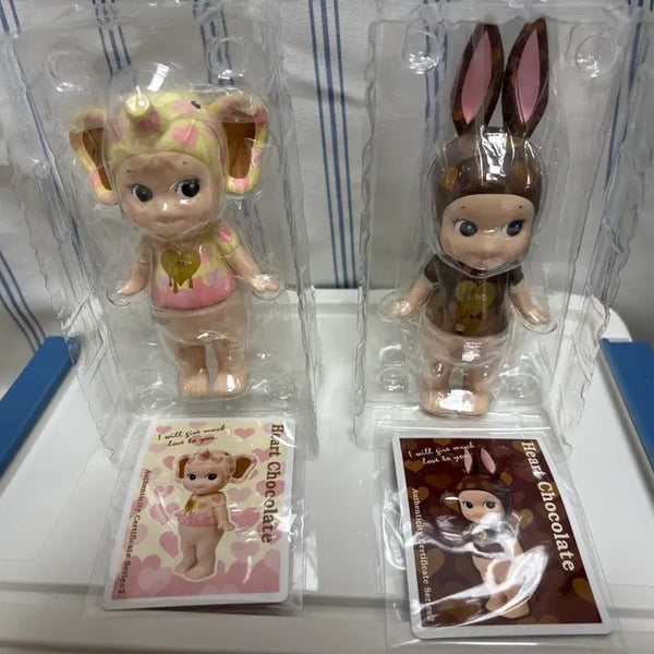 [BUNJANG] Sonny Angel Artist Collection 2013 Heart Choco Rabbit & Elephant Set / 소니엔젤 아티스트 2013 하트 초코 토끼, 코끼리 세트